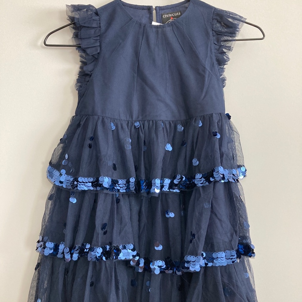 Crewcuts Tulle And Sequin Dress girls size 4 5 7 8